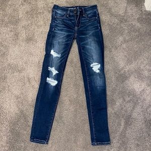 American Eagle Ripped Skinny Jeans